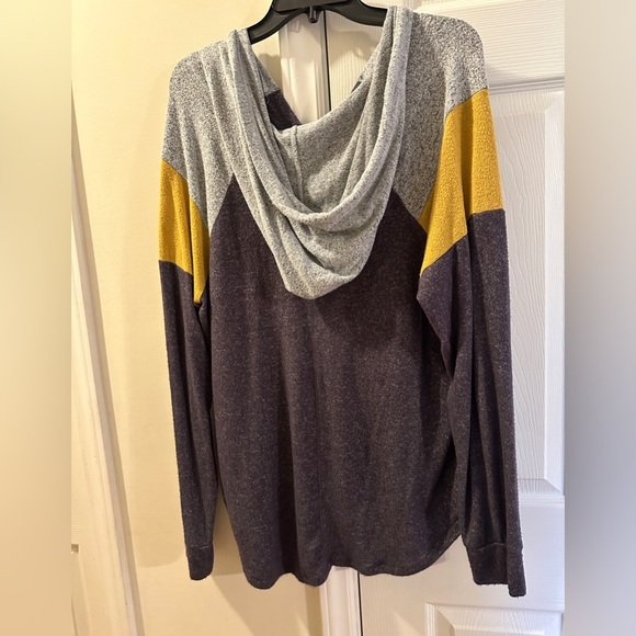 Market & Spruce Drawsting Hooded Soft Sweater size XL - Picture 2 of 4